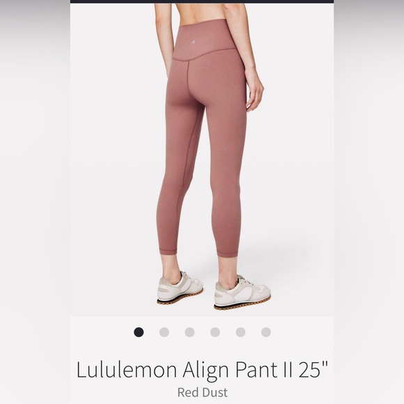 Lululemon Align High Rise Pant II 25